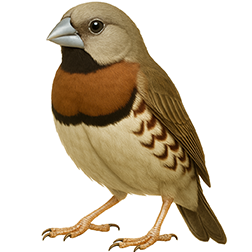 Chestnut-breasted Finch